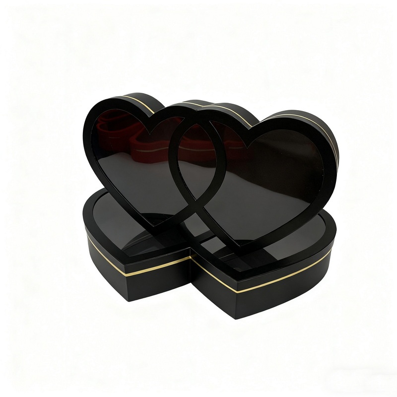 HF138588 Heart Shape Valentine Flower Box