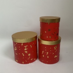 Set of 3 Round Shape Gift Box