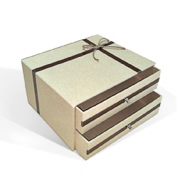 Drawer Boxes with Kraft Paper