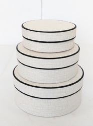 Set of 3 Round Boxes