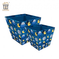 Set of 2 Paper Storage Basket