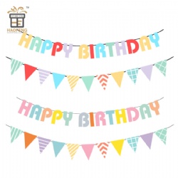 Happy Birthday Banner Party Decoration